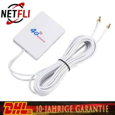 MARKENLOS LTE Antenne Signalverstärker Omnidirektionale Netzwerkantenne SMA TS9 Stecker