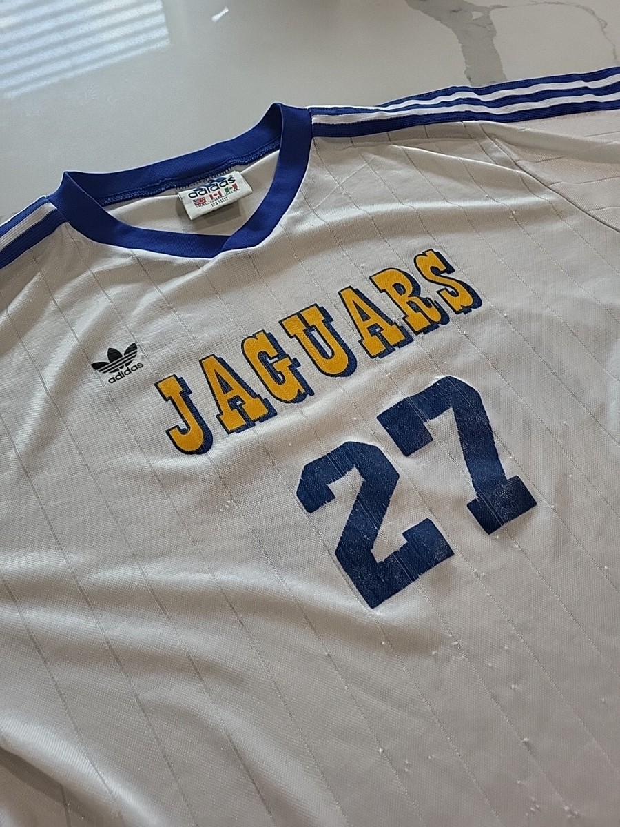 Vintage 90s adidas jaguars soccer jersey unisex size Adult Large