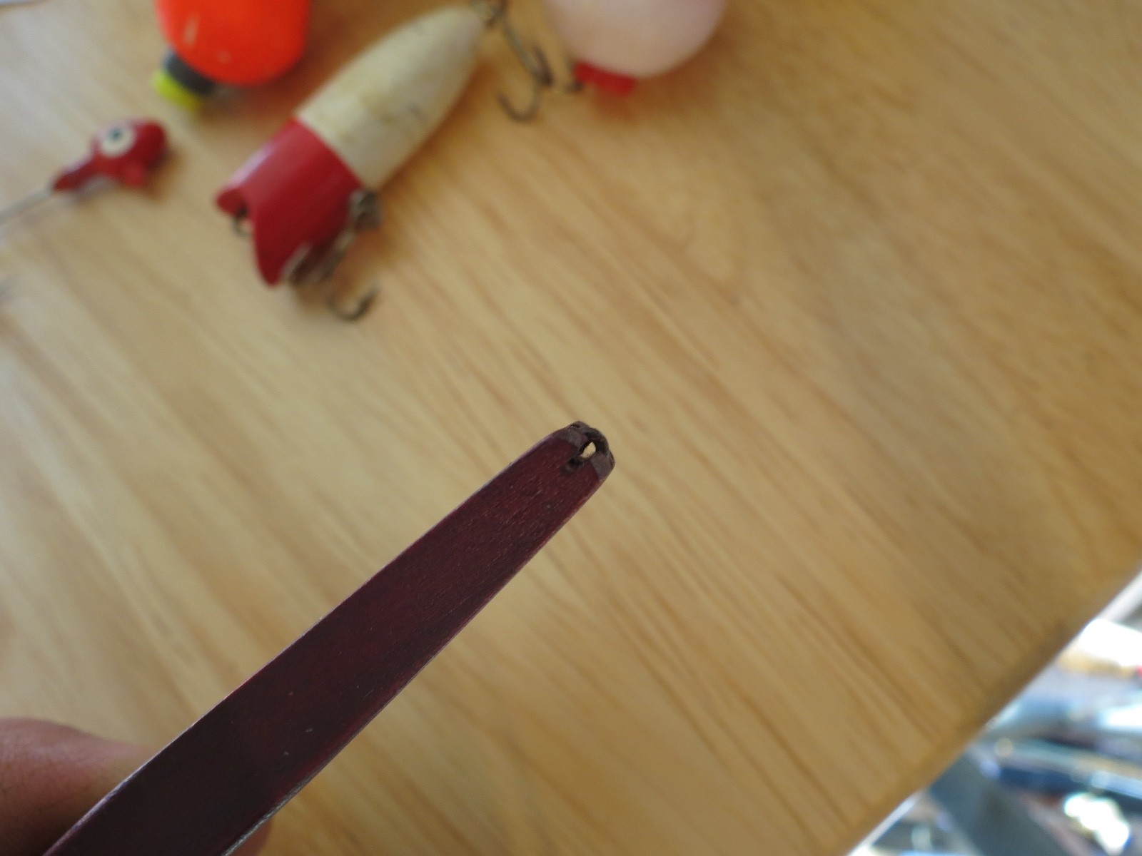 Vintage Fishing hook vise John Collsy form PA USA , fishing lure & other (12783 eBay