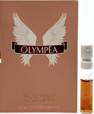 PACO RABANNE OLYMPEA EAU DE PARFUM VIAL SPRAY FOR WOMEN 0.05 Oz NEW SAMPLE SIZE!