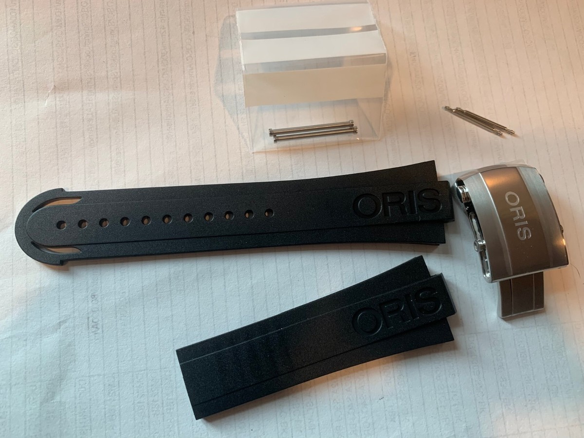 ORIS Aquis Diver Small Second Date 7653 Ø43mm RUBBER band strap