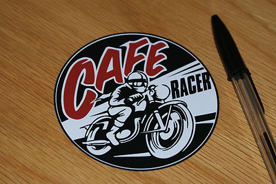 Cafe Racer Sticker Left Rigth Cafe Racer Sticker | eBay UK
