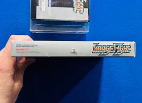 Image Fight IREM Shooter NES Nintendo Box Manual CIB Complete INSERT