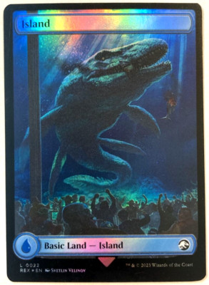 MTG Island FOIL Jurassic World Collection 0022 NM | eBay