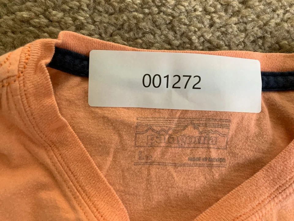 Patagonia Girls Shirt Large Pink Flying Fish Short Sleeve Crewneck Youth Cotton - Image 3 of 4