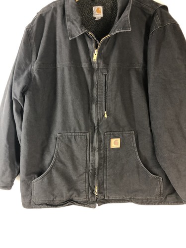 Sherpa Lined Winter Work Chore Coat | eBay