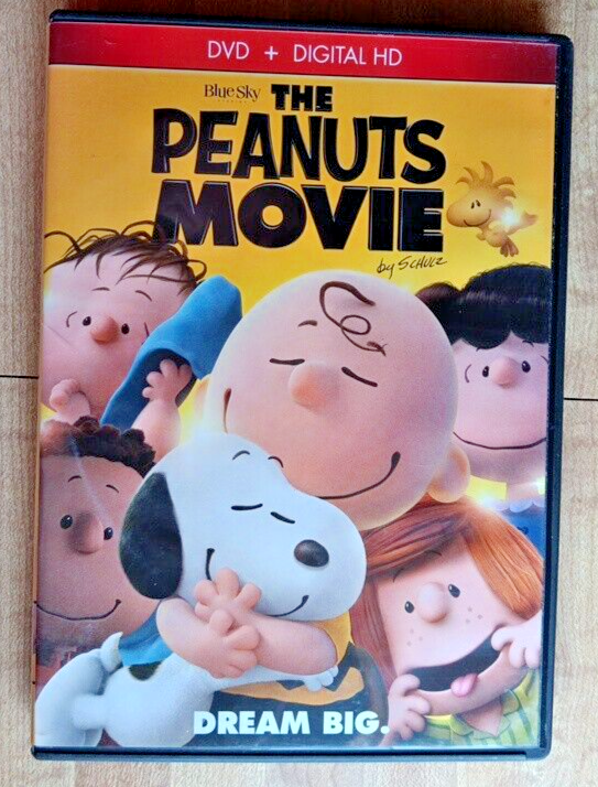 The Peanuts Movie DVD 2015 Animated Snoopy Full Feature Buy 2 Get