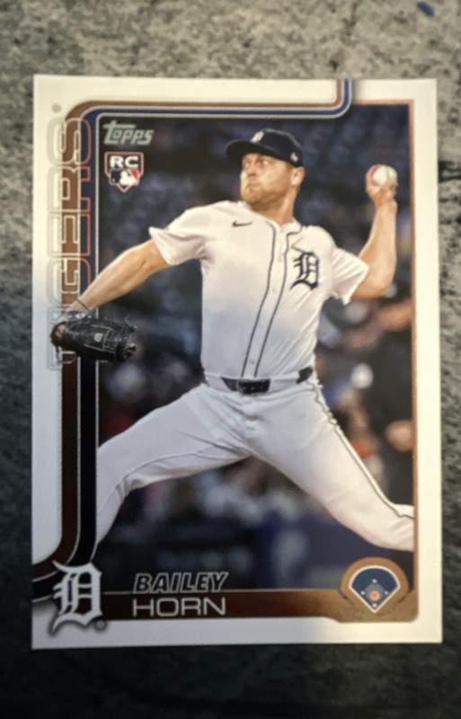 2025 Topps Update Series - Bailey Horn #US162 (RC)