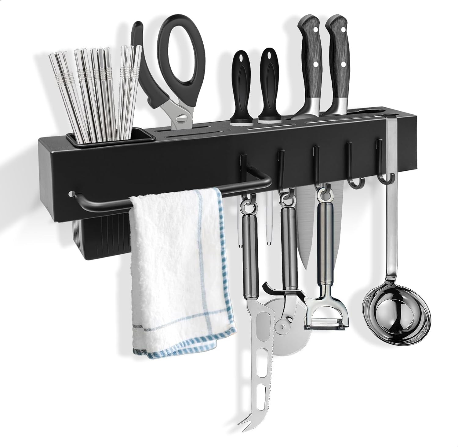 Barra Multifunzione Professionale 40cm | Portautensili Alta Resistenza