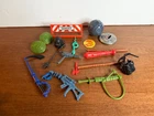 Vintage Teenage Mutant Ninja Turtles Weapons And Accessories Lot