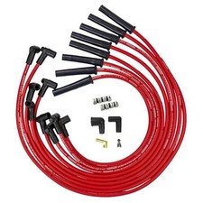 Moroso 73762 Spark Plug Wires Ultra 40 8.5mm Red Bbc Over Header