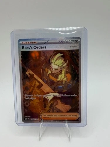 Pokémon Boss's Orders 265/193 Paldea Evolved Holo Special Illustration Rare