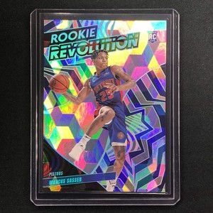 2023-24 Revolution Marcus Sasser Rookie Revolution Cubic 17/50 #7