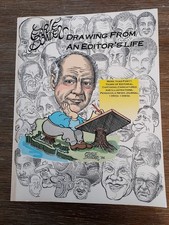 Earle Bowden's Drawing From an Editors' Life Pensacola FL News Journal 1950s-90s