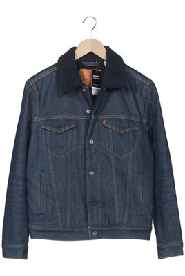 Levis Jacke Herren Anorak Jacket Kurzmantel Gr. S Baumwolle Blau #nsn8yzp