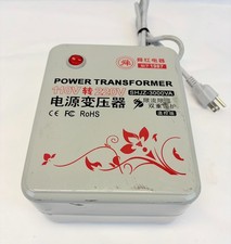 SHJZ-3000VA Step Up Transformer 110V to 220V 2000VA 3000W TESTED