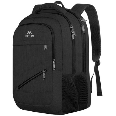 Laptop Rucksack 17 Zoll  Business Schwarz Schulrucksack Damen Herren