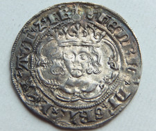 A899 - Henry VII Silver Hammered Groat. 1502-04 Greyhound’s Head Mintmark