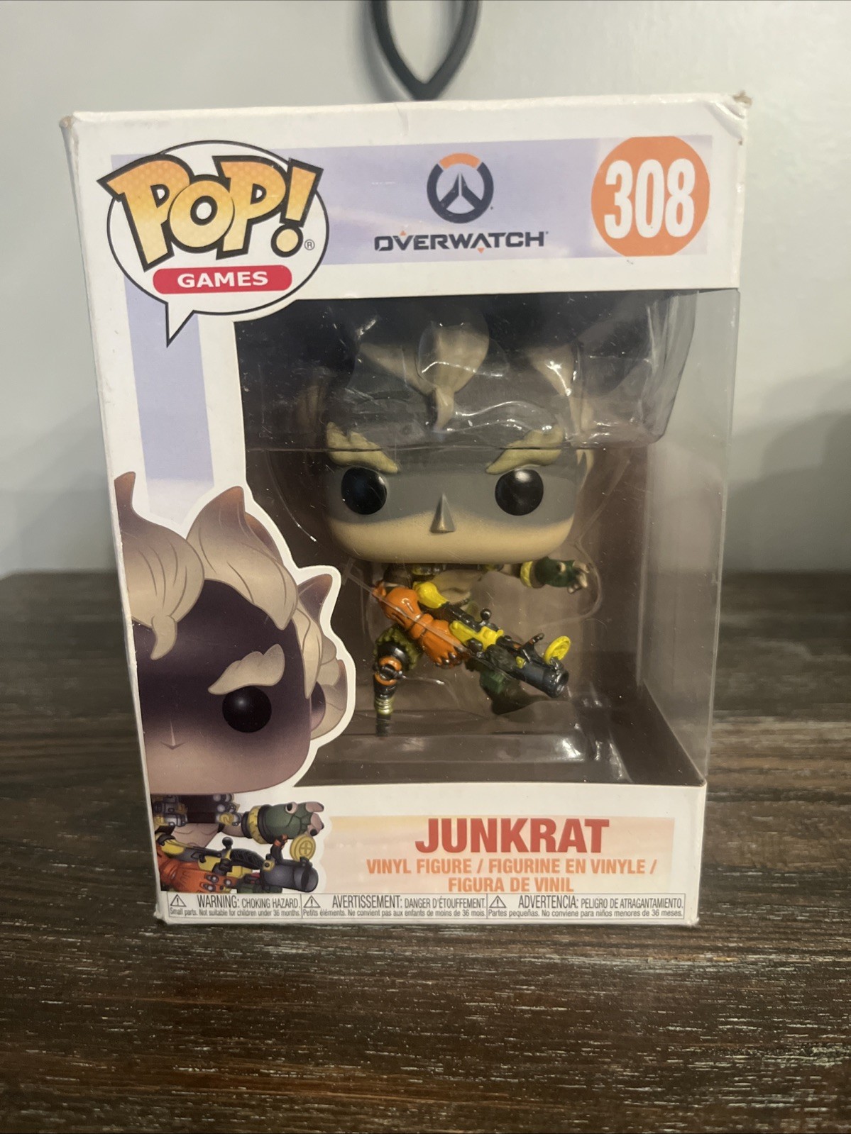 Funko Pop! Games: Overwatch Junkrat #308 Vinyl Figure