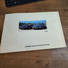 Prospekt Katalog Jaguar Modellprogramm 1998 X...
