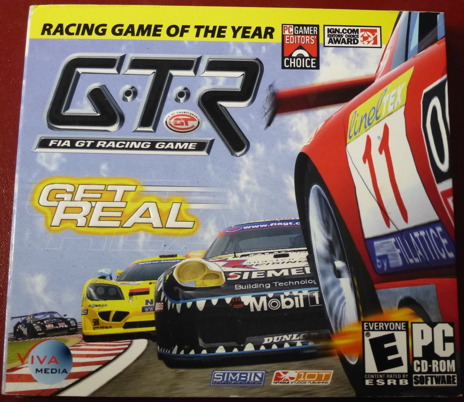 Video game pc gtr fia gt racing game of the year new sealed jewel