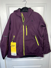 Ski-Doo BC Kona Womens XL Snowmobile Jacket Deep Purple Sympatex NWT