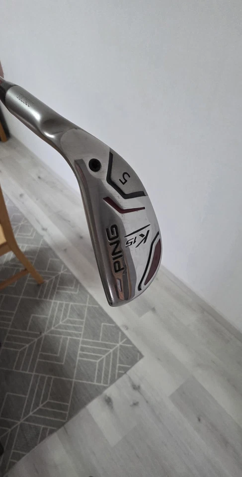 Ping K15 Eisen Satz RH Regular 6-SW+UW +5er Holz und Hy 4+5 - Bild 4 von 4