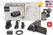  MINT in BOX Sony HDR-CX430V Digital Handycam Camcorder Brown From JAPAN
