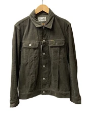 WACKO MARIA Long Sleeve Corduroy Shirt L Green