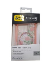 OtterBox - iPhone 16 Pro Symmetry Series Case with MagSafe  Peachy Bloom 