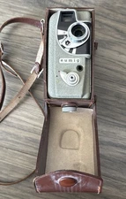 Eumig Austria-  Electric 8mm Film Camera - Eugon 1:2.8/12.5 With Original Case 