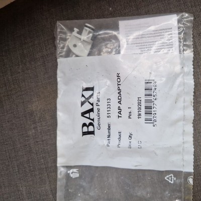 Brandneu Baxi Doutec Megaflo Potterton Promax Heatmax Wasserhahnadapter 5113313 