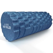 The Original Body Roller - High Density Foam Massager for Deep Blue