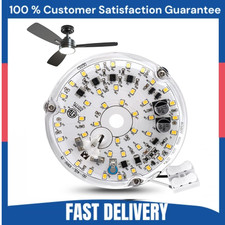 4inch Ceiling Fan LED Light Replacement 6000K, 18W LED Retrofit Kit Dimmable Cei