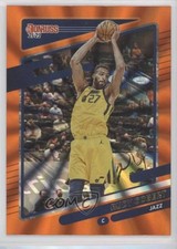 2021-22 Panini Donruss Holo Orange Laser Rudy Gobert #182 5a7