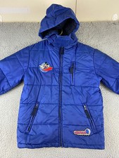 Disney Store Mickey Big Air Snowboarding Skiing S Insulated Kids Jacket Blue