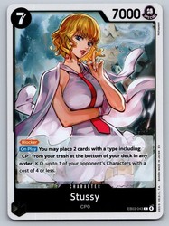 Stussy EB03-043 Rare Extra Booster: One Piece Heroines Edition Foil