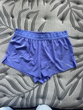 L- Women's Nike Swift Dri-FIT Mid-Rise 2.5" Brief-Lined Running Shorts MSRP 60