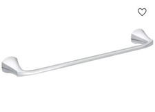 MOEN BH3624CH Genta 24-Inch Towel Bar for Bathroom in Chrome Finish