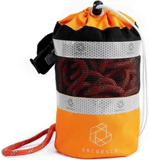 Throw Bags for Water Rescue with Reflective Throw Rope, Floating Bag for Kayakin