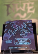 Fatale Flammen | Infos f&uuml;r Spieler Heft | Mega Glurak X | Kartenliste | Pok&eacute;mon