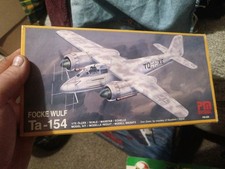 PM Model 1/72 Focke Wulf Ta-154 #PM-209 Plastic Model Kit