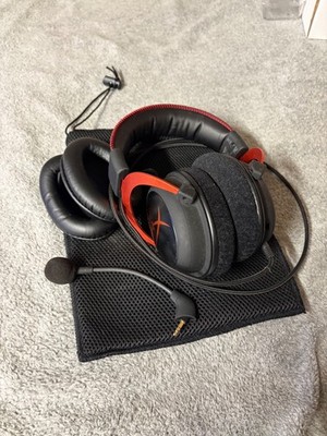 HyperX Cloud II Wired Over-Ear Gaming Headset - Red hardly used great condition