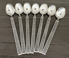 Stylecraft Stainless Japan - SYF20 Pattern - SET OF Iced Tea Spoon