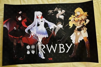 SDCC 2025 VIZ MEDIA RWBY 12x18 Poster