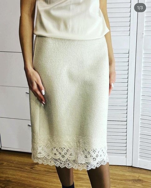 Women Ermanno Scervino Skirt White 36 / S / 44