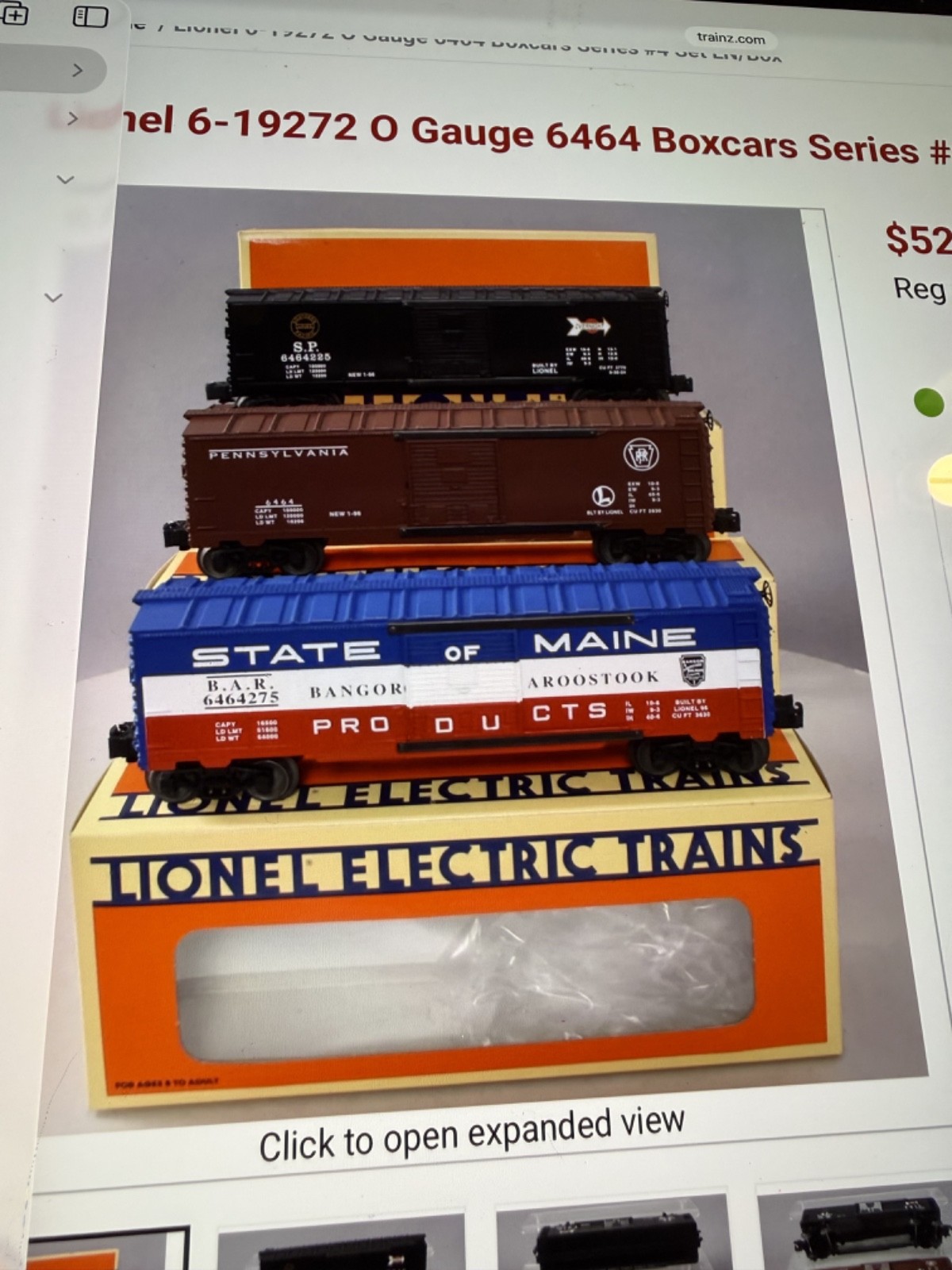 Click here to see eBay Auction