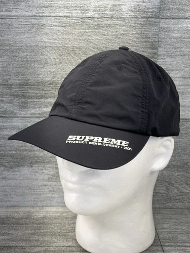 Supreme 2021 Product Development 6 panneaux sangle clip dos papa chapeau nylon OSFA