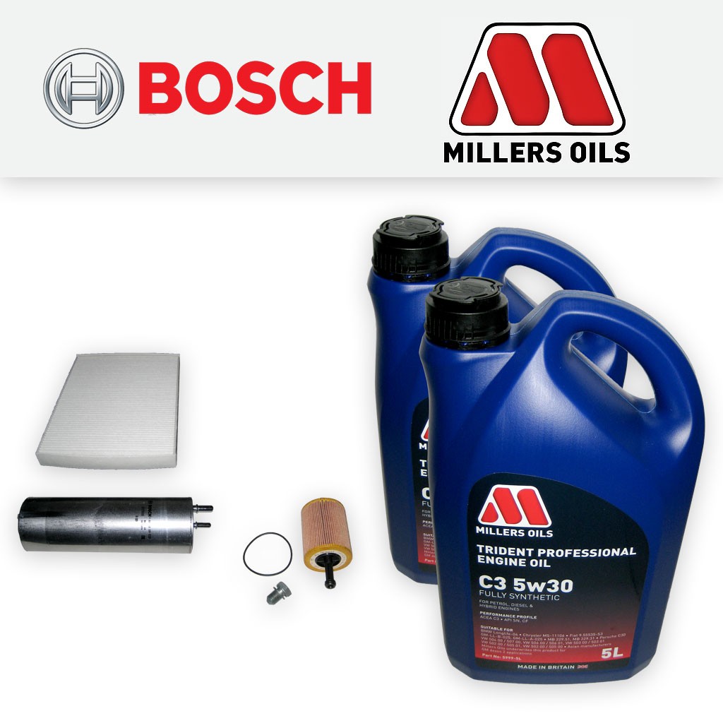 SERVICE KIT for VW TRANSPORTER T5 2.5 TDI BNZ BPC OIL FUEL CABIN FILTER with OIL