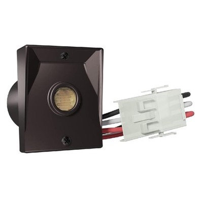 Bronze Dusk-to-Dawn Sensor with Ezee Plug for Outdoor Lighting Solutions